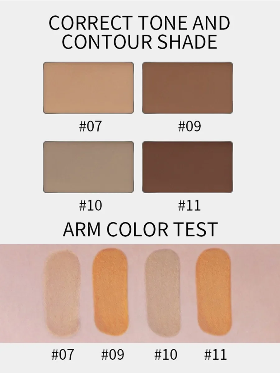 Privatel Label Diy 6 Kleuren Concealer Crème Multi-Use Hydraterende Volledige Dekking Langdurige Gemakkelijk Te Dragen Concealer Bulk Make-Up