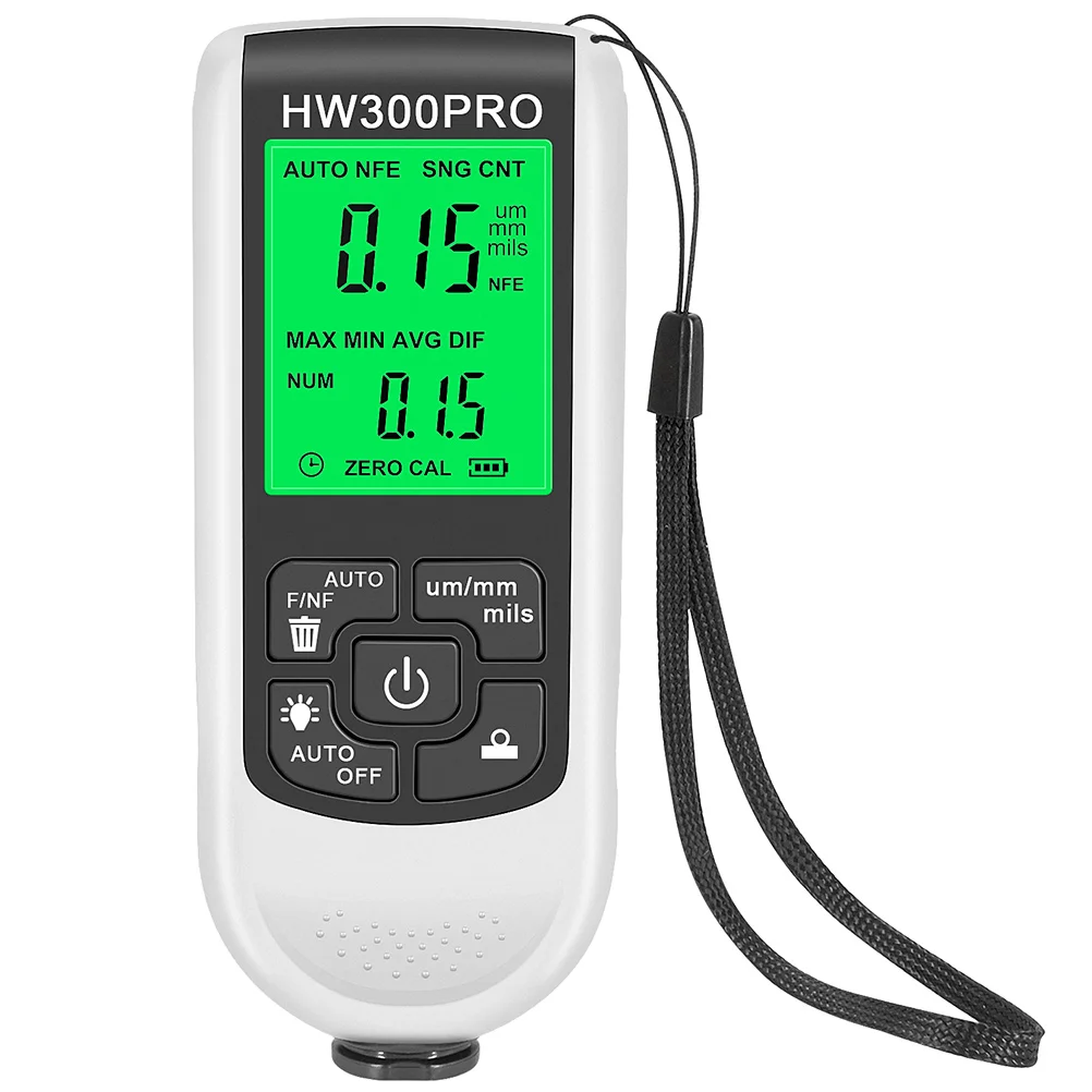 

Coating Thickness Gauge Paint Meter Digital Electronic Measurement Tool for Car Tester Non Destructive Portable Practical ABS
