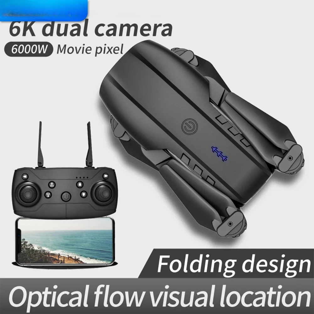 E99 Foldable Quadcopter Drone with HD 4K Camera Altitude Hold Remote Control Four Axis Aircraft UAV Photography