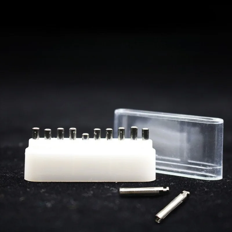 20Pcs Dental Burs Adapter Converter Mandrel 1.6mm FG-RA Burs Adaptor Rotary Polishing Shank High Speed Dental Polisher Accessory