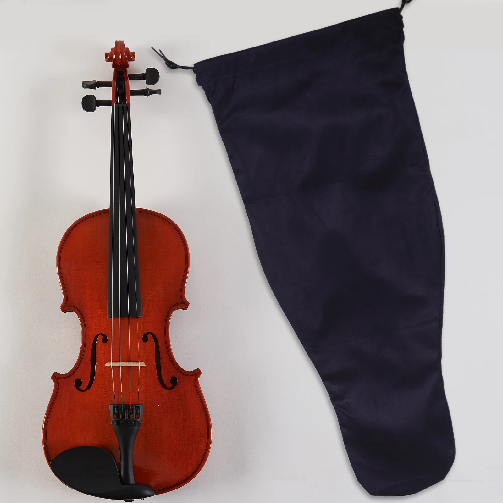 

Violin Dust Cover 3/4 4/4 Size Fabric Drawstring Protector For Acoustic Instrument Storage Travel Decoration Blanket