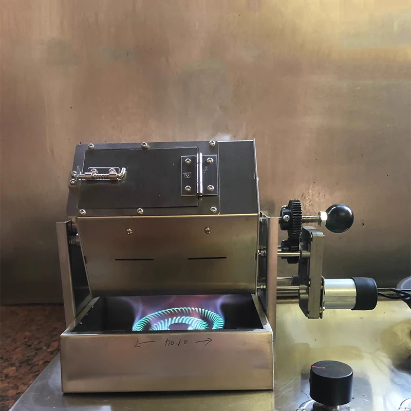 HD-600 A Coffee Bean Roaster Stainless Steel Coffee Bean Roasting Machine 100-1200 G Coffee Bean Processing