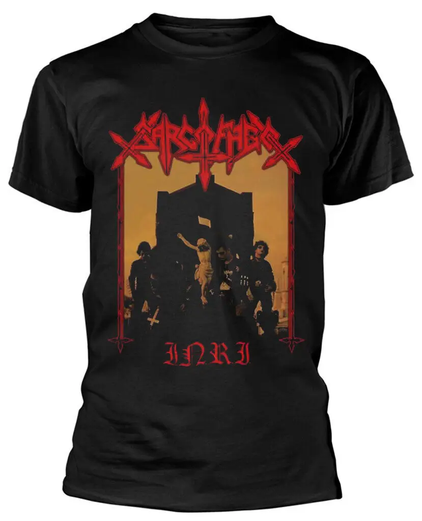 Sarcofago I N R Cover Black T Shirt New Official