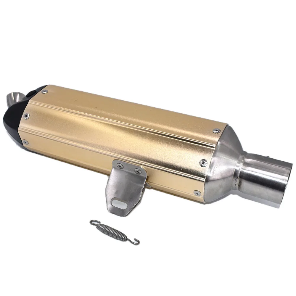 오토바이 배기 머플러 파이프, ATV 오프로드 차량 개조 액세서리, 250cc, 350cc, 600cc 에 적합