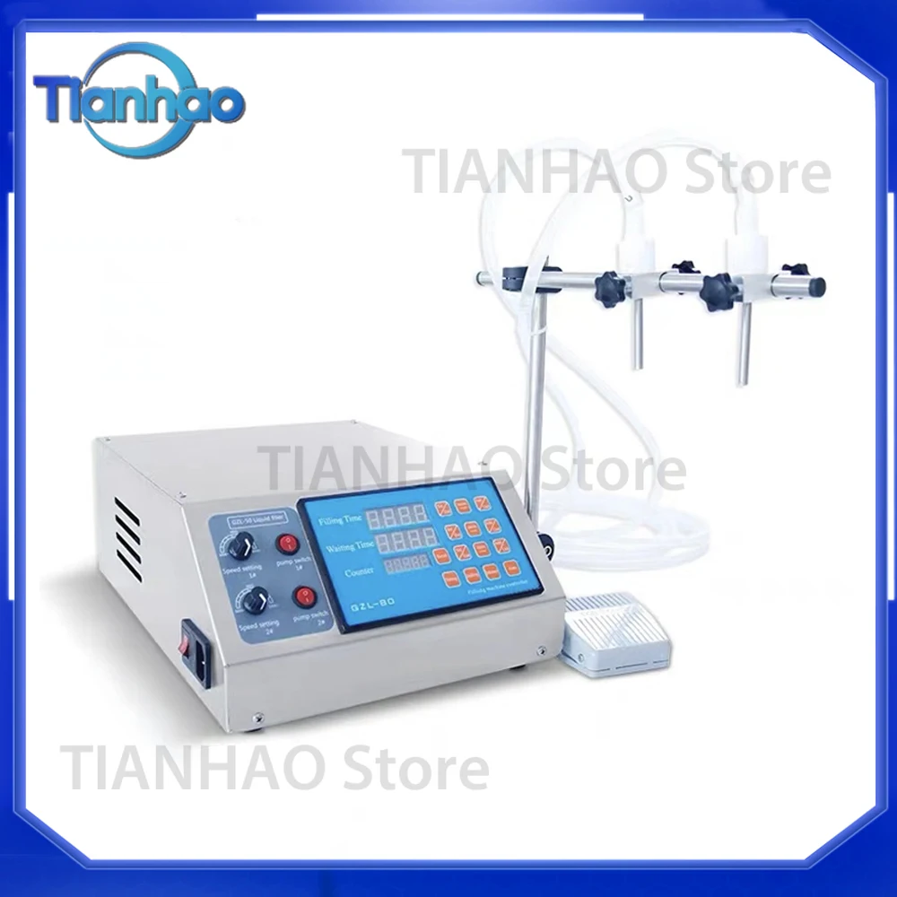 Automatic Single Head Diaphragm Pump Filling Machine for Water and Liquid Bottle Filling