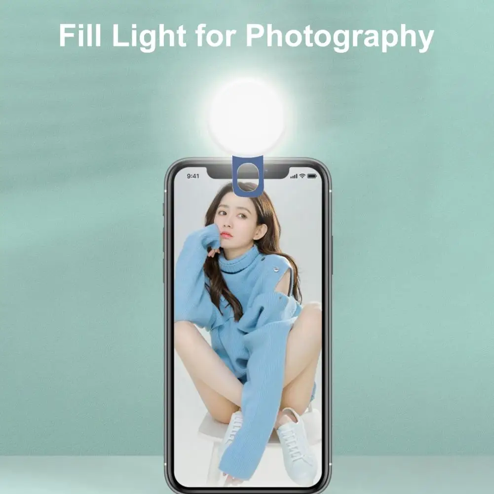 Fill Light for Photography Long-lasting Battery Fill Light Enhance Selfie Game with Portable Led Fill Lights Adjustable Modes