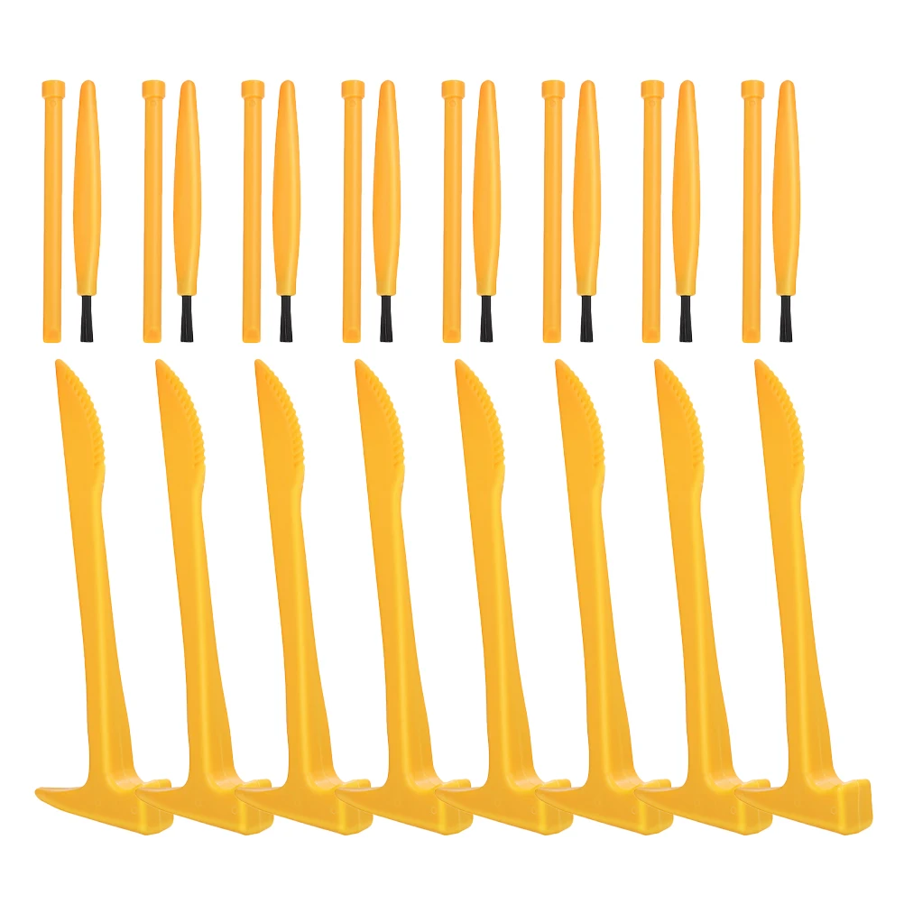 

8 set Archaeological Excavation Tools Kids Dig Kit Dinosaur Science Game Hammer Chisel Brush Gemstone Learning Stem Educational