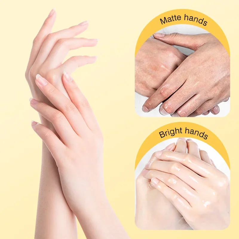 10 Pcs Honey Hand Mask Hands Skincare Masks Moisturizing Nourishing Tendering Smoothing Anti Wrinkle Hands Skin Care Products35g