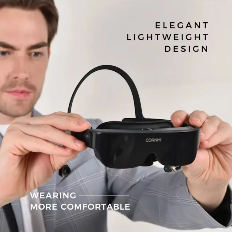 Immersion 3D Virtual Reality Smart Glasses VR Gaming Head Mounted Display for Private Cinema Space Giant Screen Hardware