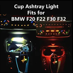 Light for BMW F20 F30 F22 F32, Center Console Cup Holder Light for BMW 1 2 3 4 Series 2011-2018