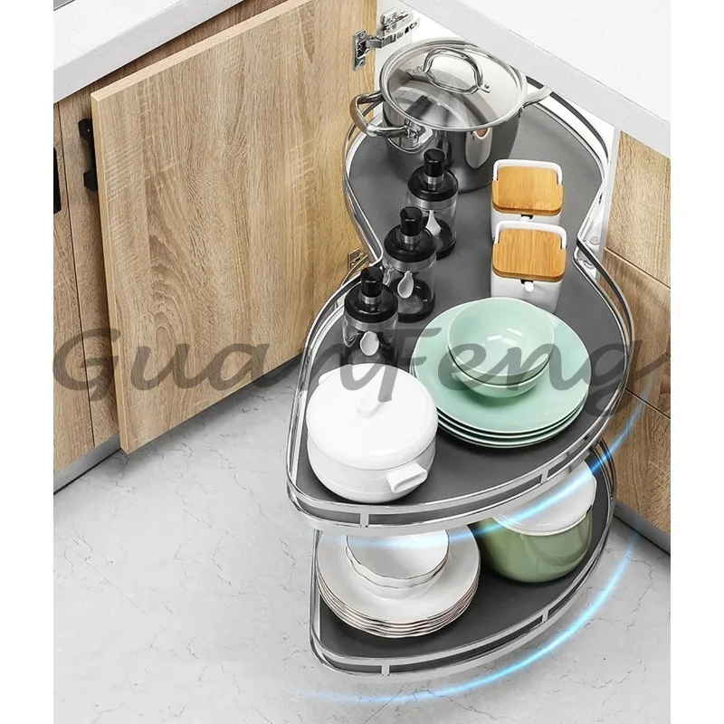 Kitchen Magic Corner Double Swing Tray