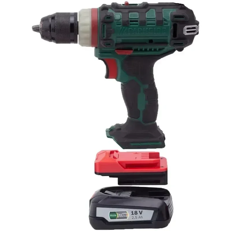 

For Lidl PARKSIDE X20V Li-Ion Tool Converts To Bosch PBA 18V Battery (Type-C)AL1810CV AL1815CV Adapter Cordless Power Accessorie