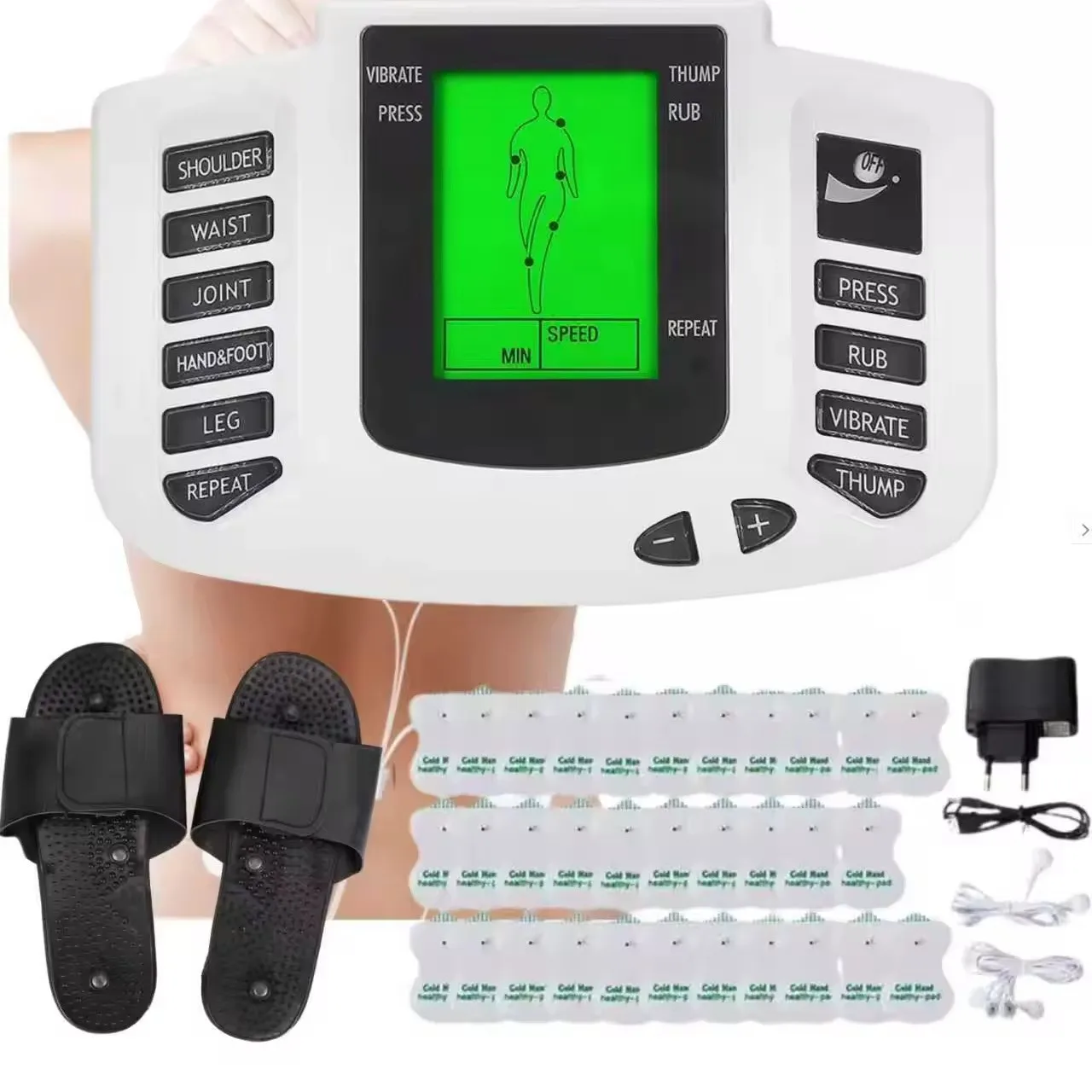 TENS Acupuncture Electrical Stimulator DDS Muscle Relaxation Physical Massager