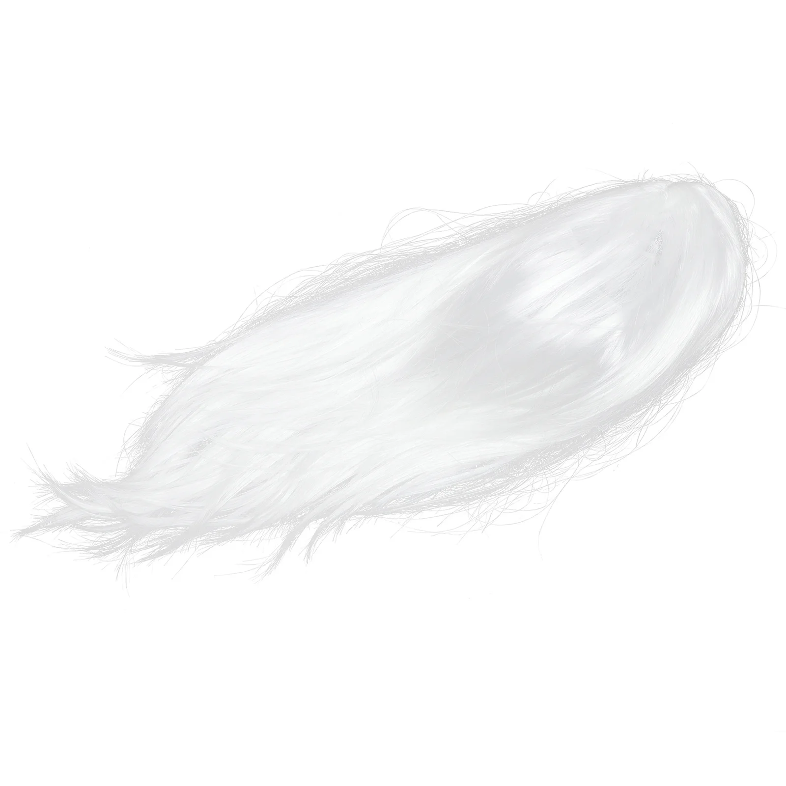 White Yama Ghost Long Synthetic Hair Halloween Cosplay Accessory Masquerade Party Costume Prop For Women Men