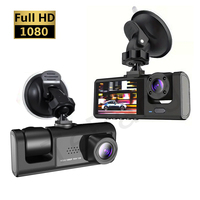 Dash Cam 1080P Car Video Recorder W/ IR Night Vision Loop Recording & 2\