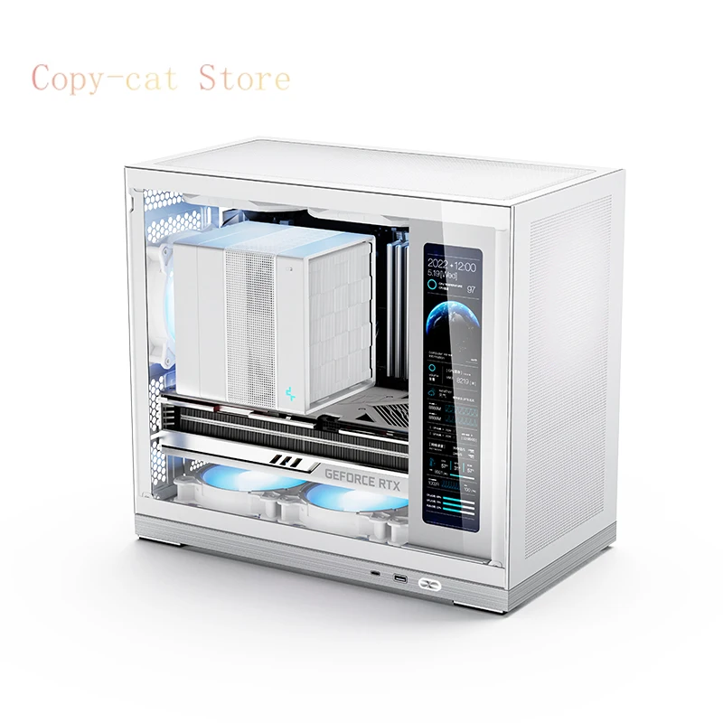 G500 chassis portable MATX side transparent TYPEC secondary screen 240 water-cooled host case