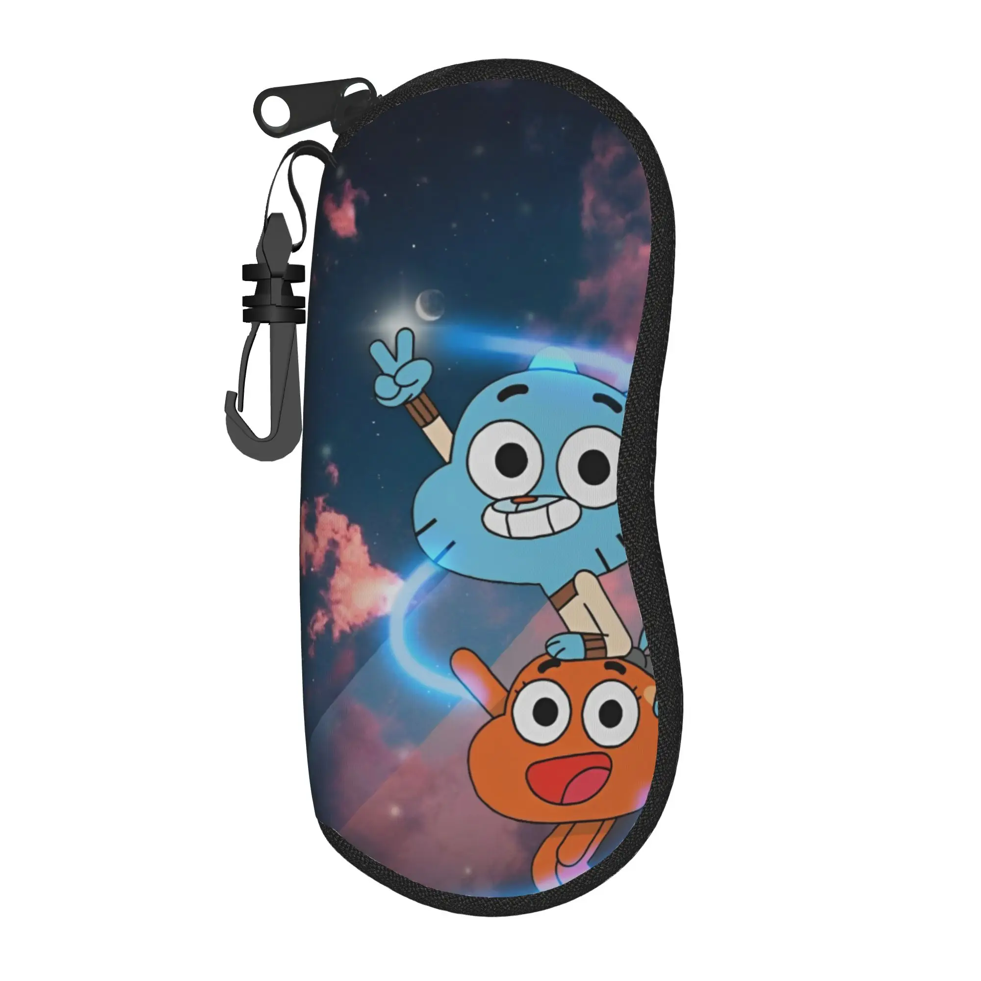 Gumballs cartoon comedy Glasses Case Unisex Anti-Fall Accessories  Eyewear Protector Gift Eye Contacts Case