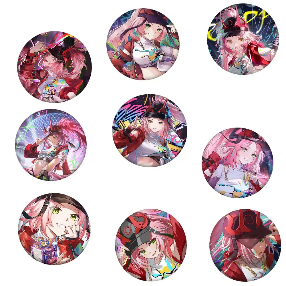 Game Anime Honkai Star Rail Rappa Round Badges Can Be Used To Decorate Clothes And Backpack Pins