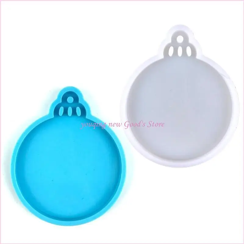 57QA شجرة عيد الميلاد الثلج قالب المفاتيح الايبوكسي الراتنج قالب Keychain بها بنفسك المفاتيح قلادة مجوهرات لهدايا حفلة عيد