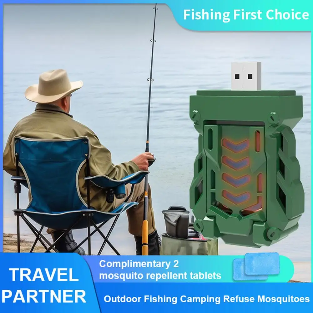 Portable USB Rechargeable Mosquito Repeller For Home,Wireless Adjustable Modes Indoor/Outdoor Cordless Bug Zapper X9G3