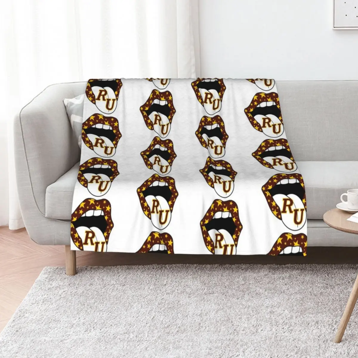 

Rowan university Throw Blanket Stuffeds Summer Beddings Thermal funny gift Blankets