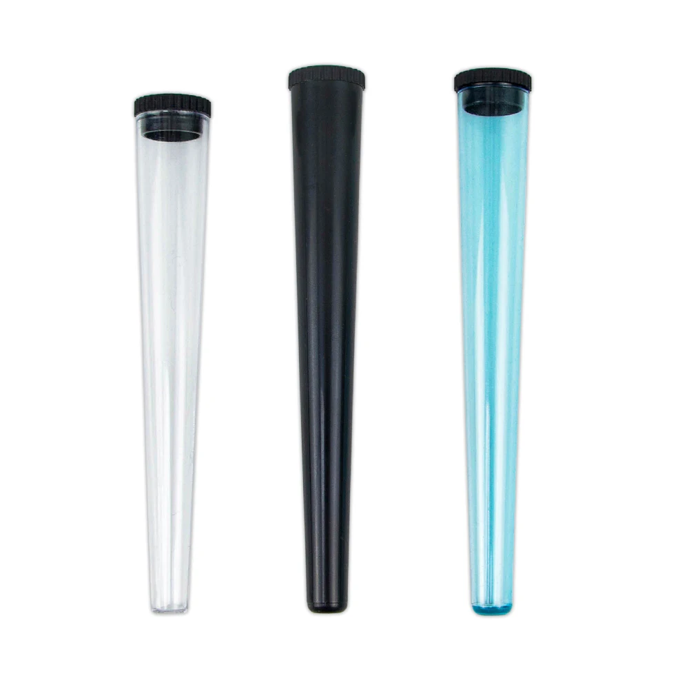 Joint Pop Top Plastic Tube Vial Bottles Food Grade Containers Pocket Size 115mm 120mm Customize Logo