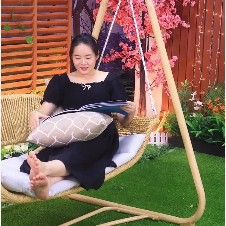 Outdoor swing double hammock outdoor courtyard rocking chair swing