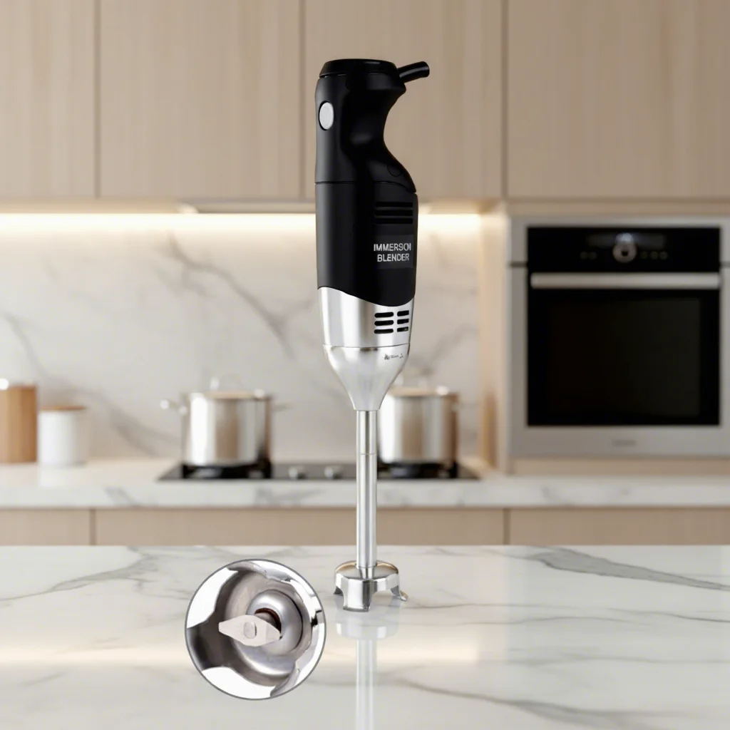 220W Handmixer Commercial Blending Machine Immersion Hand Held Blender Mixer Machine  Mixing Eggs Cream Soup