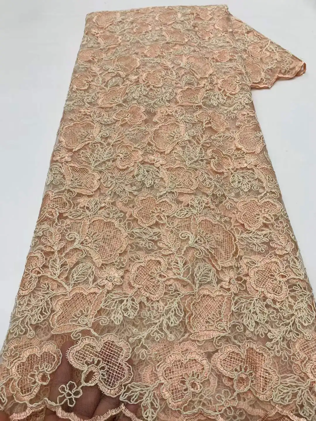 Африканская водорастворимая кружевная ткань с блестками, 2021, высокое качество, нигерийский гипюровый шнур, кружевная ткань для женщин, свадебные платья