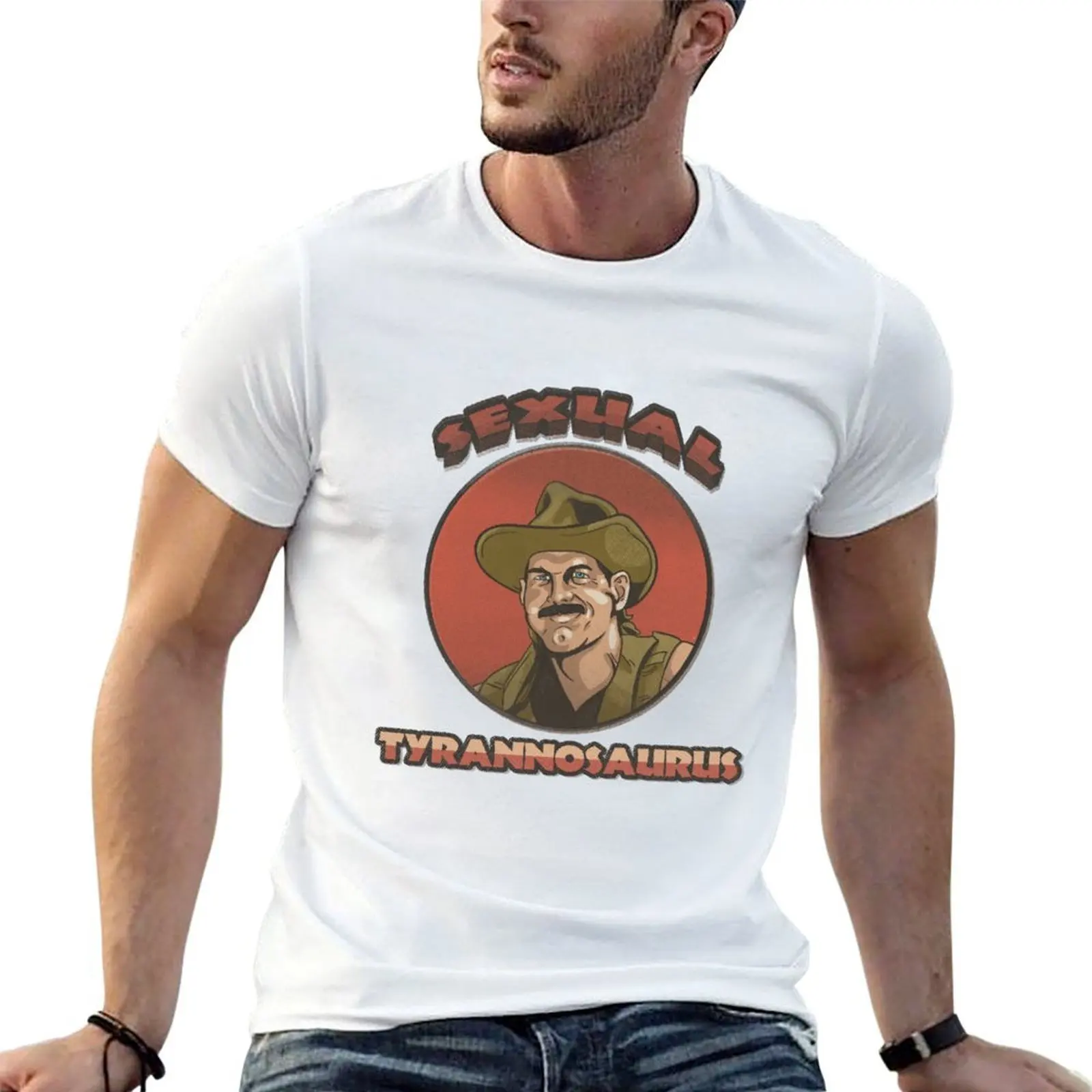 Sexual Tyrannosaurus T-Shirt Short sleeve tee aesthetic clothes mens graphic t-shirts