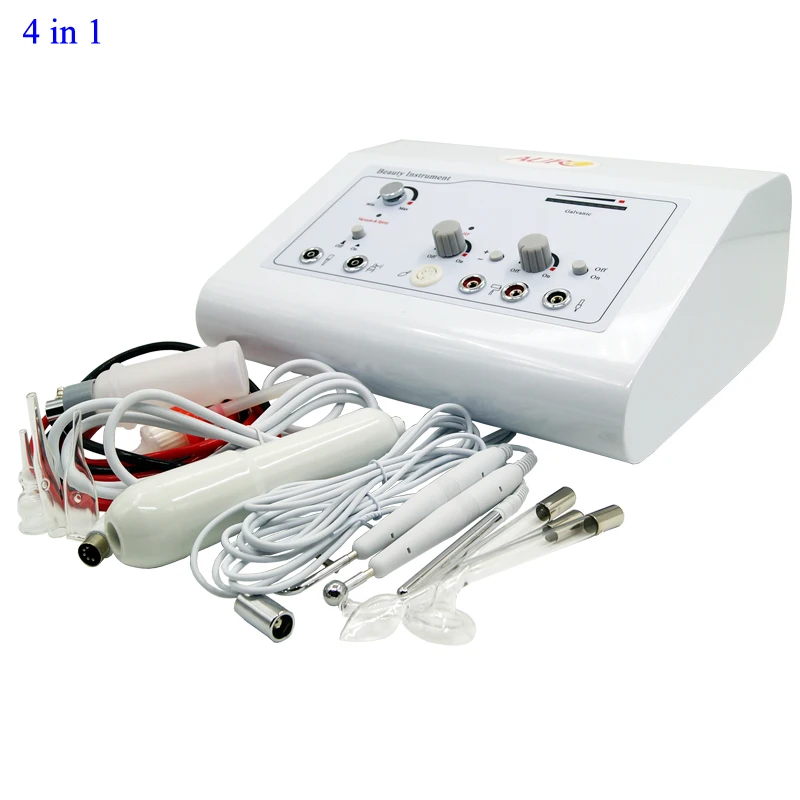 Auro Best Sale 4 in 1 Beauty Instrument Galvanic High Frequency Facial Machine Au-303A