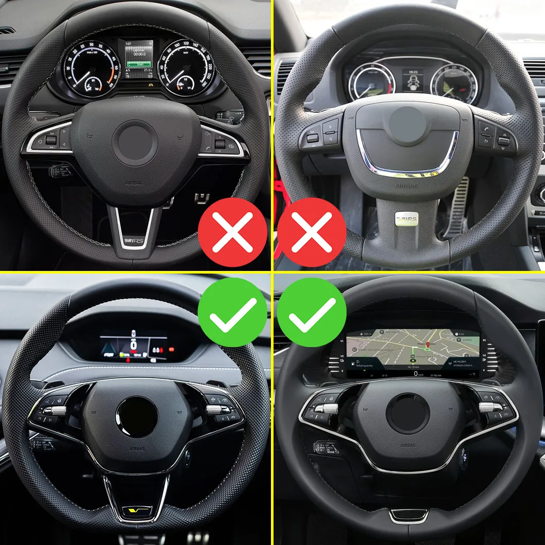 Steering Wheel Paddle Shifter Extension Accessories For Skoda Octavia Superb Enyaq Kodiaq Karoq Kushaq Scala Kamiq Kylaq Elroq