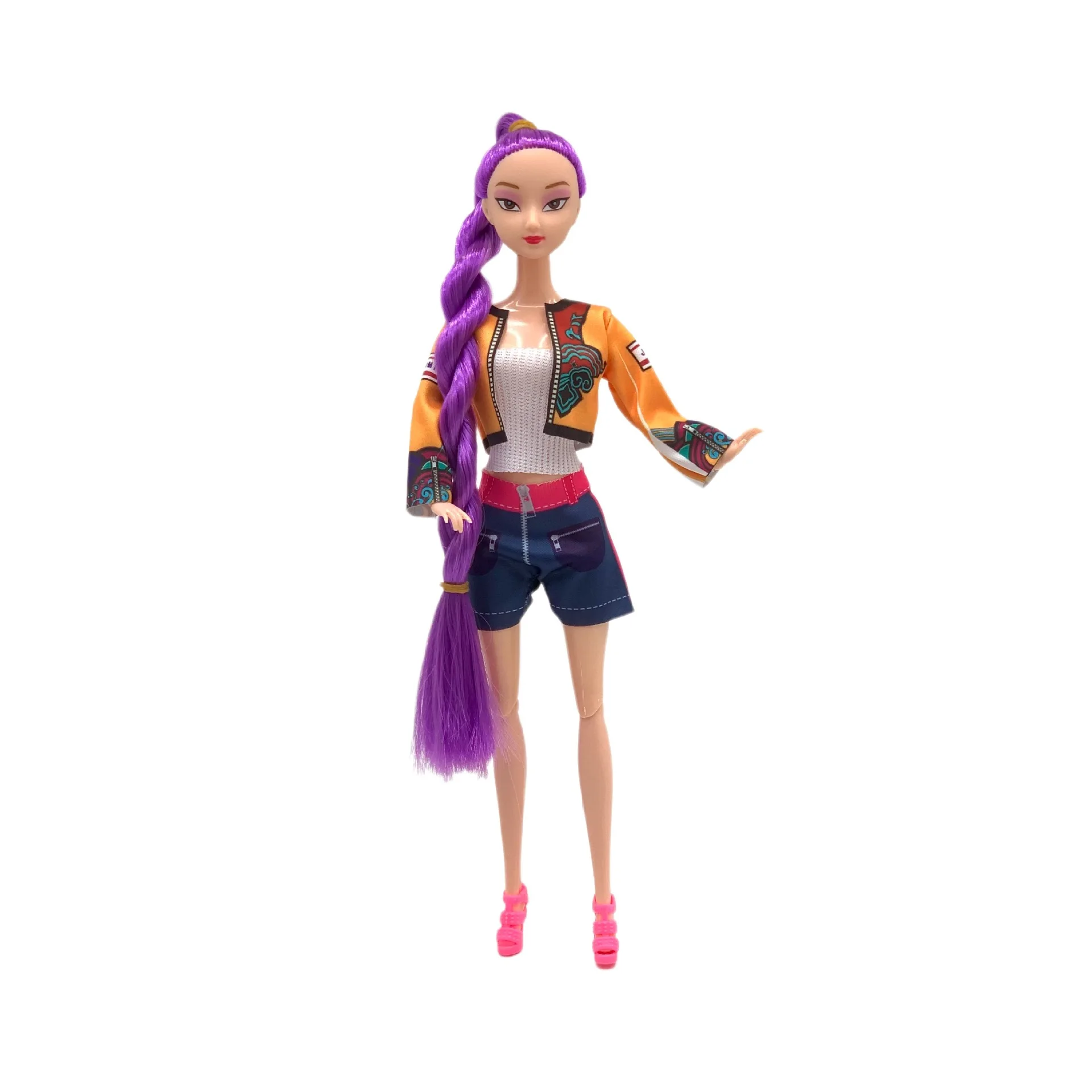 $_Kpop Demon Hunters Figura de acción de juguete Rumi Mira Zoey Figura de vinilo de juguete DIY Muñecas de moda K Pop Demon Hunters para fanáticos Regalo_ @