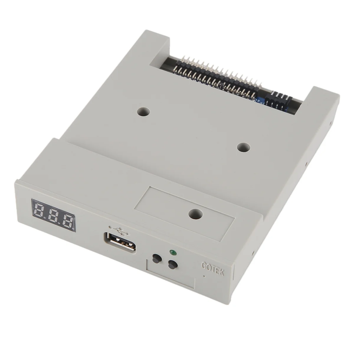 BOFF- Version ÉLiban ateur USB SFR1M44-U100K Gris 3.5In 1.44MB USB SSD Lecteur de disquette ÉLiban ateur pour clavier électronique pour Windows