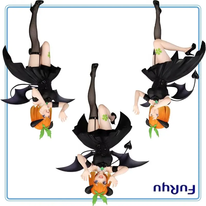 

【100% подлинный】FuRyu Original Gotoubun No Hanayome* Nakano Yotsuba BiCute Dark Модель Украшения Аниме Персонаж Подарки Игрушки