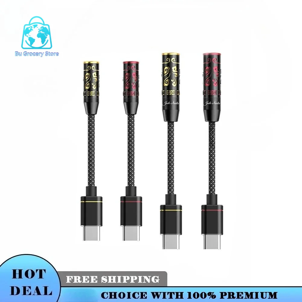 to 3.5mm/Unbalanced 4.4mm Earphone USB C Cable Audio Aux Cable