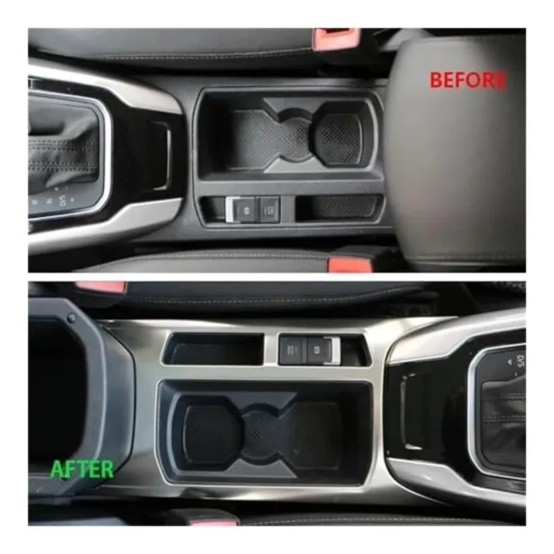 Nuovo Auto Tazza di Acqua Telaio Adesivo Decorazione Trim per VW T-ROC TROC 2018 2019 2020 2021 2022 LHD Accessori