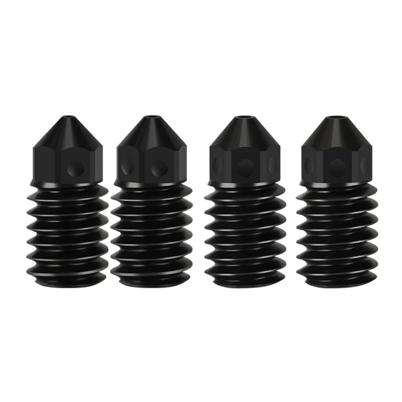 1 Piece Mini Hotend 0.2/0.4/0.6/0.8MM Nozzle Hardened Steel For Bambu Lab A1 Nozzles Assembly 3D Printer Hotend