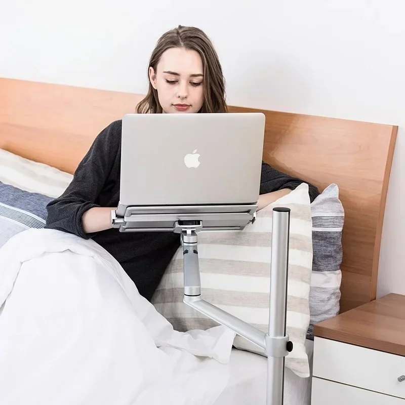1PC Laptop Stand Movable Suspended and Adjustable and The Lazy Reading Stand Standing Laptop Parts Accessories Office Equipment