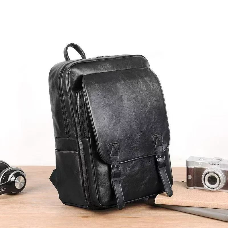 حقيبة ظهر عصرية للرجال من البولي يوريثان مقاومة للماء حقيبة ظهر mochilas de hombre mochila para viaje حقيبة مدرسية mochila masculina حقيبة ظهر #3