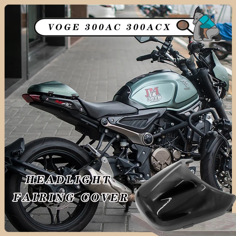 Customized For VOGE 300AC GPX MA0300 Motorcycle Round ABS Plastic Windscreen Headlight Fairing Windshield Cover