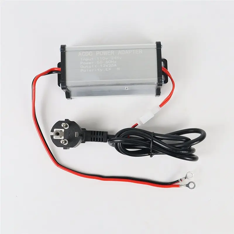 EU Plug 230V To 12V Power Converter Cord Diesel Air Heater Adapter For 5KW/8KW Power Conversion