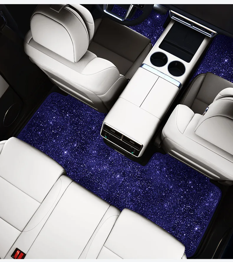 Car Floor Mats Starry Sky Carpet Single Layer Foot Pad Modification For Lynk & Co 900 Z20 01/02/03/05/06/07/08/09/10 EMP/Z10 detail image 4