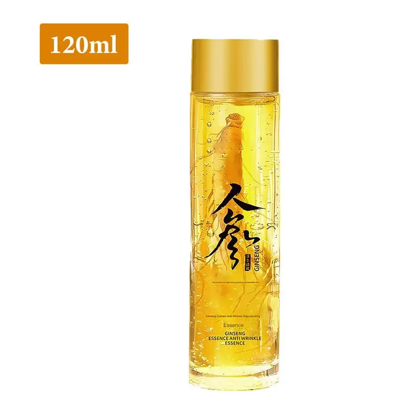 Ginseng Extract Liquid Korean Red Ginseng Extract 120ml Moisturizing Oil anti-aging Brightening Essence Liquid reducing wrinkles