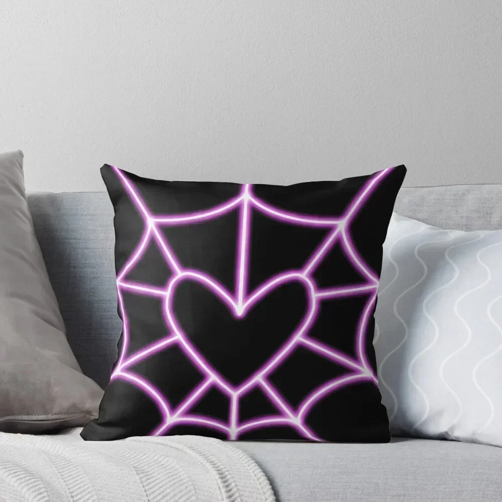 

Angel Dust Heart Web Throw Pillow Luxury Sofa Cushions christmas pillow case luxury sofa pillows Throw Pillow