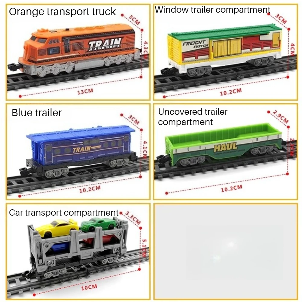 Zestaw Kolejowy Kolej Ekspresowy Harmony Zestaw Kolejowy Zmontowany Zabawka dla Dzieci Kolejka Elektryczna Tor Wiele Opcji Prezent dla Chłopca