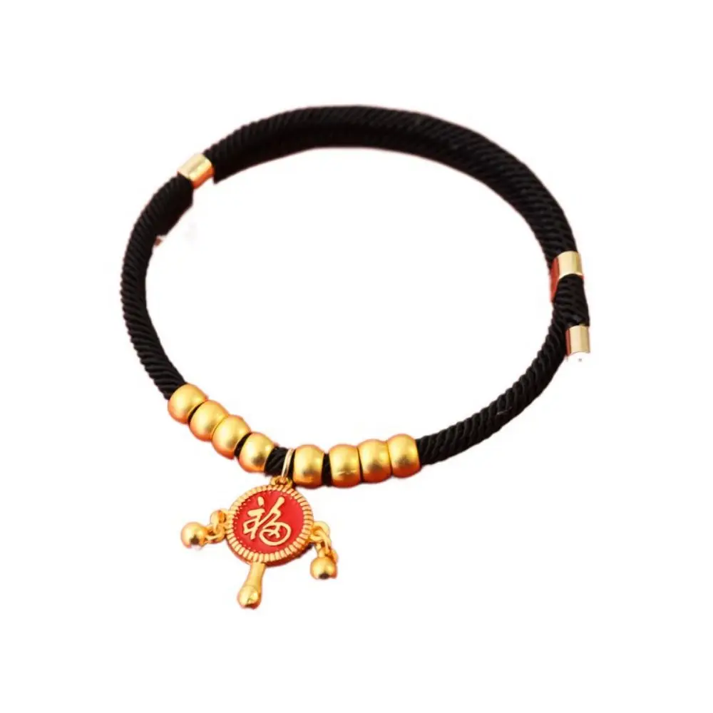 

Traditional Pet Weave Longevity Golden Lock Chinese Style Adjustable Cat Weave Necklace Hand Knit Cat Collar Alloy/Polyester