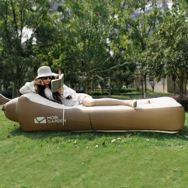 Portable Lightweight Self-inflating Mats Foldable Waterproof Inflatable Mattresses Outdoor Multifunctional Camping Supplies