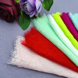 3 Yard Black Flowers Embroidered Lace Wewing Lingerie Tulle Mesh Wedding Underwear Women Bra Dress Craft Trim Sewing Accessories