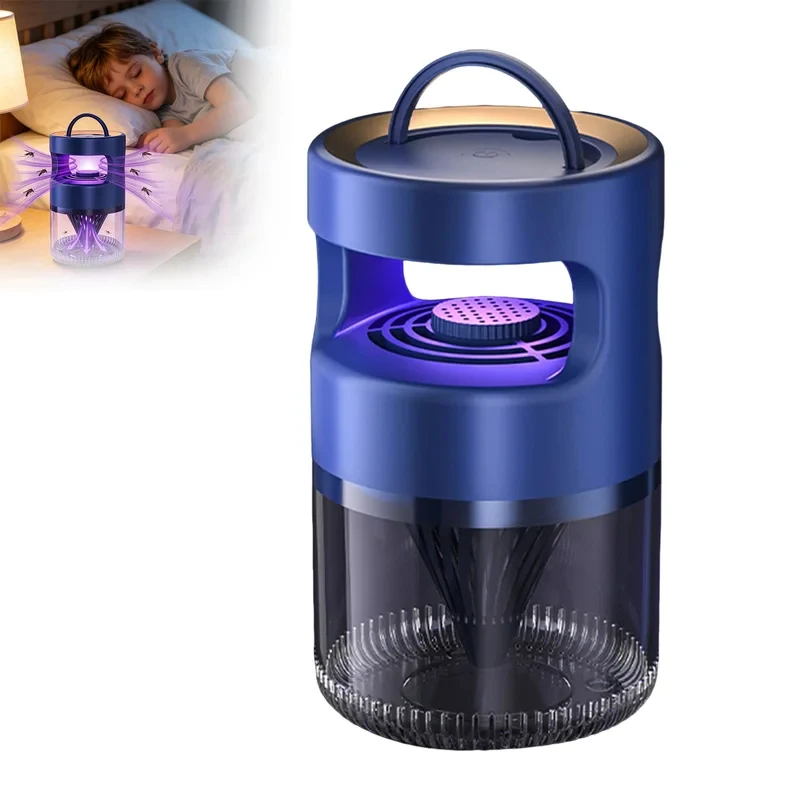 2026 new Lampe| Latest Generation Insect Trap 2026 Silent Chemical-Free Suction Technology
